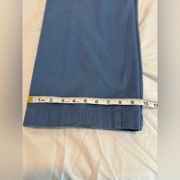VTG Y2K Tommy Hilfiger Men’s 38x30 100% Cotton Dusty Blue Formal Dress Pant. - Picture 5 of 13